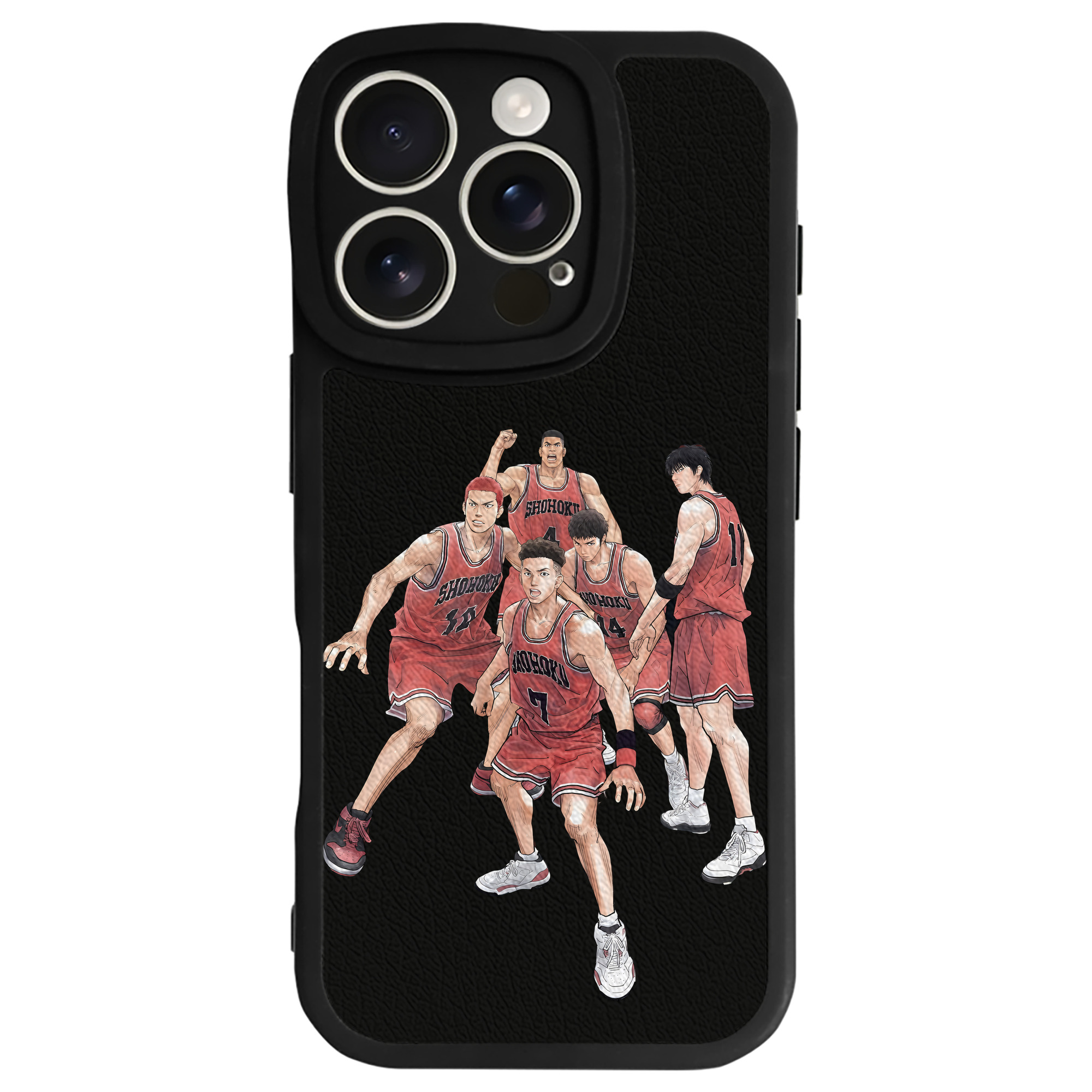 （画像用） SLAM DUNK／スラムダンク 【iPhone 16シリーズ対応】シリコンスマホケース（レザー調） 材質：シリコン